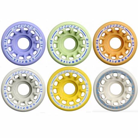 KOMPLEX - SET RUOTE AZZURRA D.57 PER AGONISMO