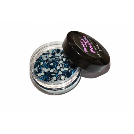 STRASS SKATEPASSION - BLU ZIRCON 16SS (720)
