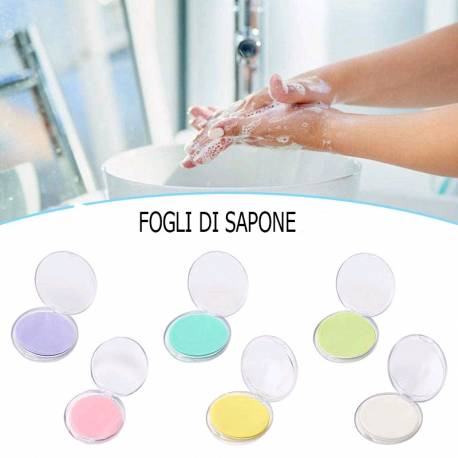 SCATOLINA DI FOGLI DI SAPONE (50Pz)