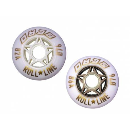 ROLL LINE ZERO Ø 76 - SET RUOTE PATTINAGGIO INLINE