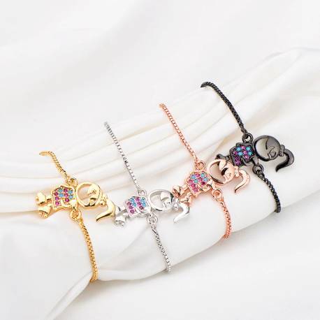 BRACCIALE CON PATTINATRICE