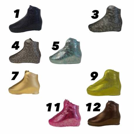 COPRI PATTINI IN LUREX PATTINAGGIO ARTISTICO E GHIACCIO