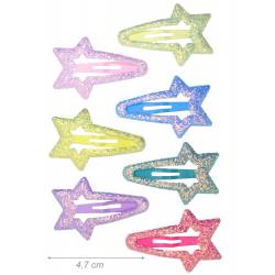 Clic clac stella glitter 4,7 cm