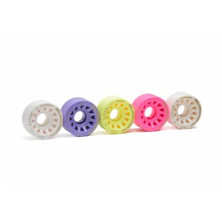 ROLLER SKATE LOVE Ø57 - SET RUOTE PATTINAGGIO ARTISTICO