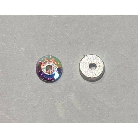 STRASS CRYSTAL AB 16SS DA CUCIRE CON FORO CENTRALE (720)
